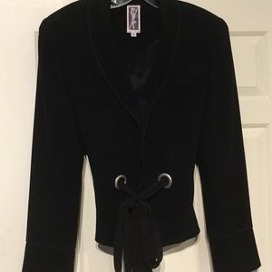 Zelda Suit Blazer in Black